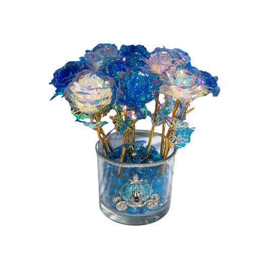 glass vase Cinderella