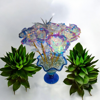Heavenly Glass Rose