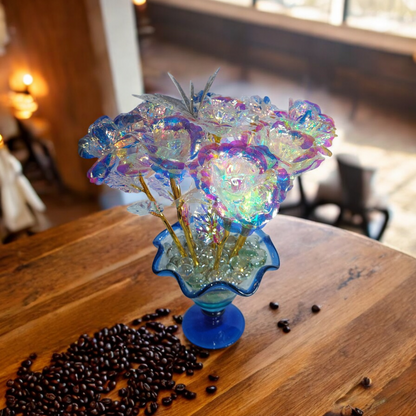 Heavenly Glass Rose